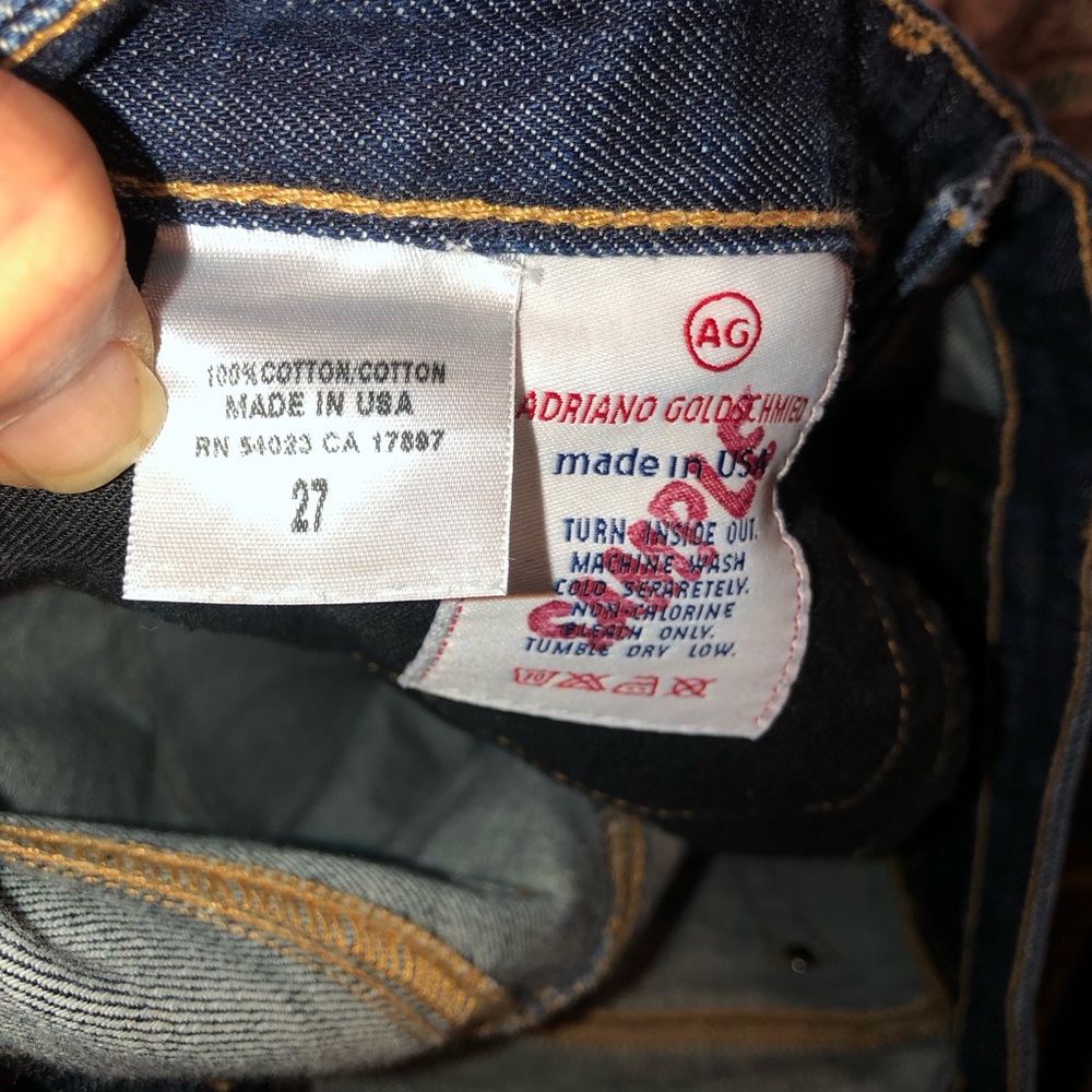 Adriano Goldschmted JEANS Tall, straight leg “ The Casablanca”. (nwot) - Picture 4 of 10